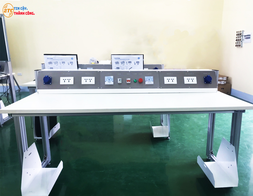 Bàn thực hành điện - điện tử